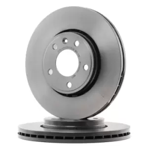 Image of BREMBO Brake disc PRIME LINE - UV Coated 09.8937.11 Brake rotor,Brake discs OPEL,RENAULT,NISSAN,Vivaro A Kastenwagen (X83),Vivaro A Combi (X83)