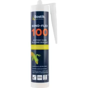 image of 100HMA Bond-Flex Clear Silicone Sealant 290ML