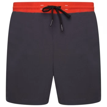 image of Dare2B Cascade Gym to Swim Short - Ebony/TrailB