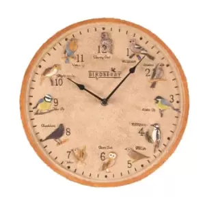 image of Outside In Birdberry Wall Clock 12In