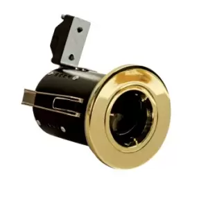 image of Red Arrow Fixed Downlight Fire Rated GU10 Brass