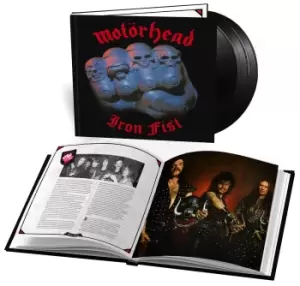 image of Motorhead Iron Fist LP multicolor