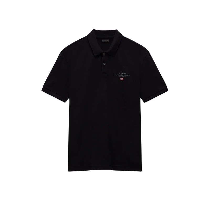 Image of Polo shirt Napapijri Elbas 4 Noir Male XS