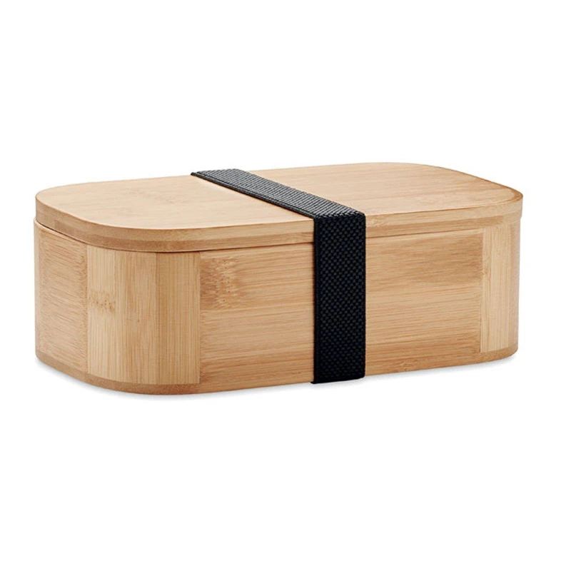 Image of Treat Republic Bamboo Divided Lunch Box Beige unisex Standard
