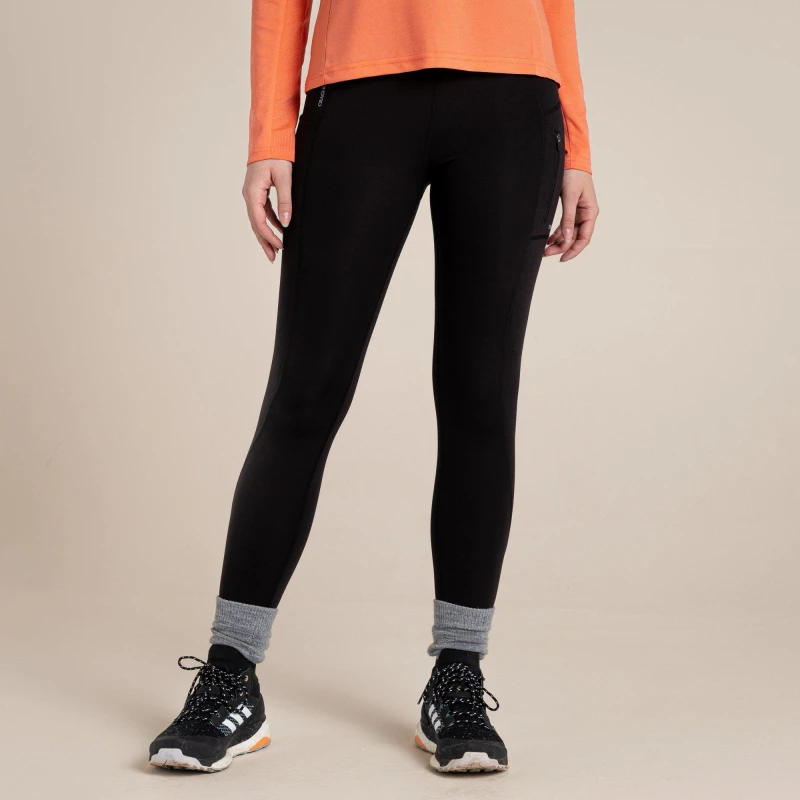 Image of Womens thermal leggings Craghoppers Kiwi Pro Noir Female 38