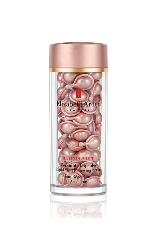 Image of Elizabeth Arden Retinol + HPR Ceramide Capsules Rapid Skin Renewing Serum 30 Capsules