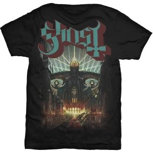 image of Ghost - Meliora Unisex Large T-Shirt - Black