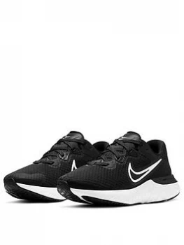 Image of Nike Renew Run 2 - Black/White, Size 4, Women