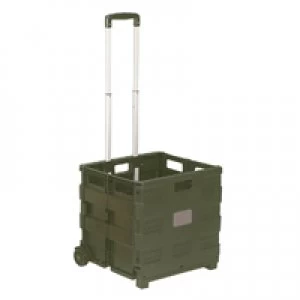 Image of Slingsby Folding Shopping Cartridge Black Grey 356686