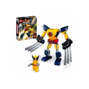 image of LEGO Super Heroes Marvel Wolverine Mech Armour Set 76202