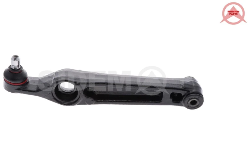 Image of SIDEM 9873 Suspension arm Trailing Arm, Grey Cast Iron, Front Axle Grey Cast Iron Track Control Arm (273)