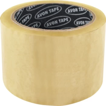 image of Clear Polypropylene Sealing Tape - 72MM X 66M