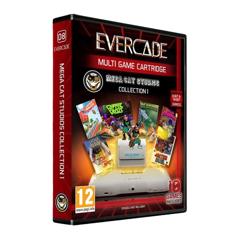 Image of Evercade Mega Cat Studios Cartridge 1 (Electronic Games) Single