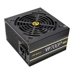 image of Antec 700W VP700P PLUS PSU, Fully Wired, ATX V2.4, 12cm Silent Fan, 80 White, Continuous Power