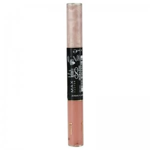 Image of Max Factor Lipfinity Colour and Gloss Long-Lasting Lipstick and Lip Gloss 2 in 1 Shade 590 Glazed Caramel 2x3ml