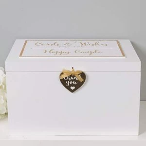 Image of Always & Forever Wedding Thank You Card Box