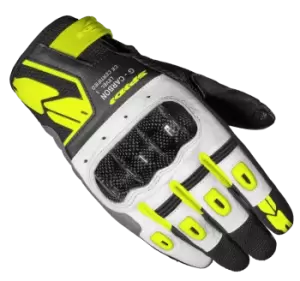 image of Spidi G-Carbon Lady Yellow Fluo Motorcycle Gloves L