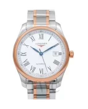 image of Longines Master Collection Automatic 40mm White Dial Steel Mens Watch L2.793.5.11.7 L2.793.5.11.7