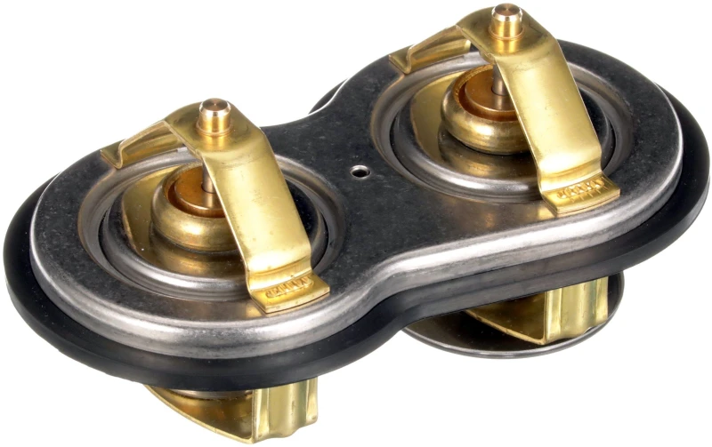 Image of GATES TH67383G1 Engine thermostat Opening Temperature: 83°C, with gaskets/seals, without housing Metal Thermostat,coolant (316)