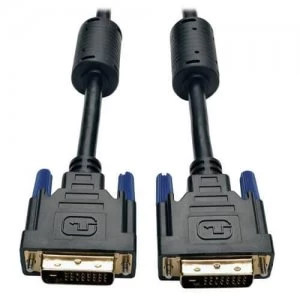 Image of Tripp Lite DVI Dual Link Cable Digital TMDS Monitor Cable DVI D 1ft