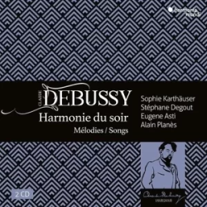 Image of Claude Debussy Harmonie Du Soir Melodies/Songs by Claude Debussy CD Album