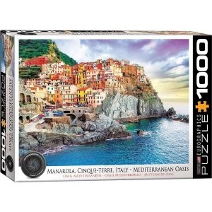 Image of Manarola Cinque Terre Italy Eurographic 1000 Piece Jigsaw Puzzle