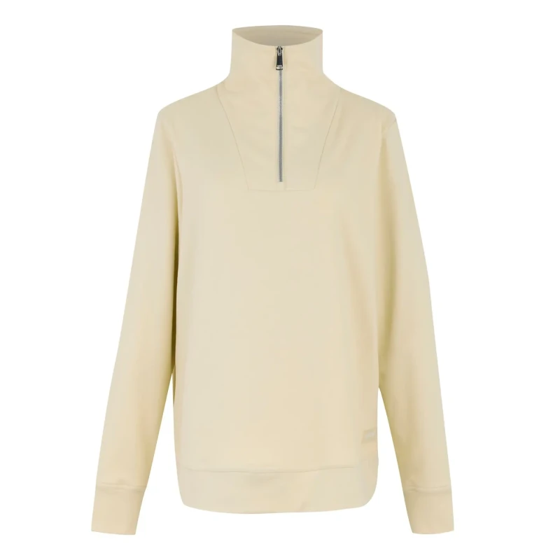 Image of Womens half-zip fleece Regatta Demmi Blanc Female 38
