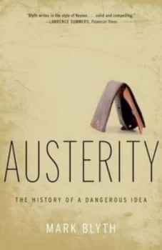 Image of Austerity by Mark Blyth Book