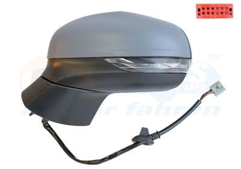 Image of VAN WEZEL Wing mirror VAN WEZEL 1809807
