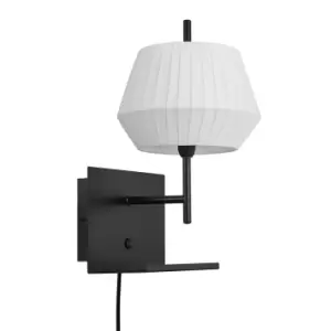 Image of Dicte Wall Lamp with Shade White, E14