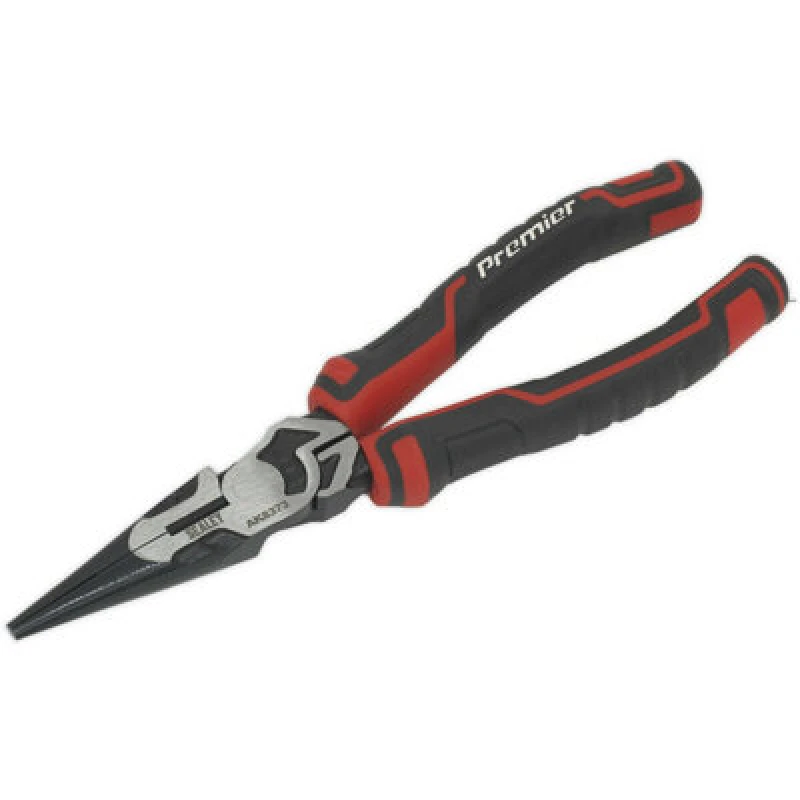 Image of Loops 200mm Long Nose Pliers - High Leverage - Serrated Jaws - Corrosion Resistant Multi