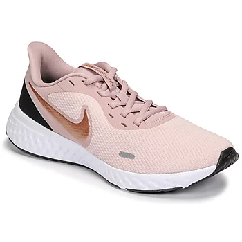 image of Nike REVOLUTION 5 womens Sports Trainers (Shoes) in Pink.5,2.5,4,3.5,3.5,6,6.5