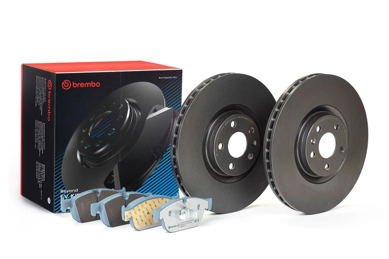 Image of BREMBO Brake discs and pads set BREMBO KT 08 067