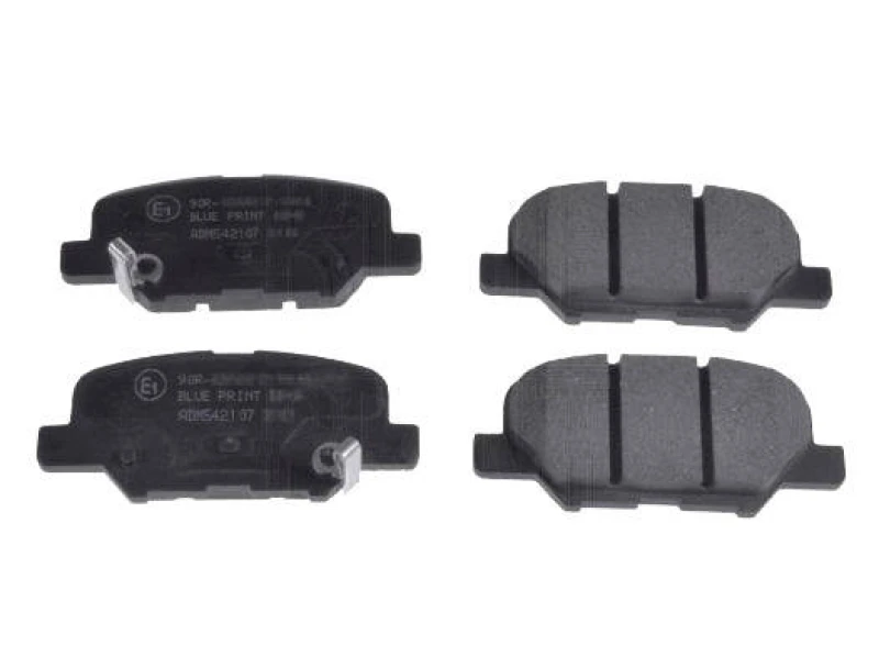 Image of Blue PRINT ADM542107 Brake pad set Rear Axle, with acoustic wear warning Brake Pad Set,disc brake (402)