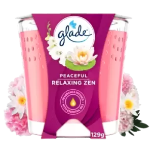 image of Glade Candle Relaxing Zen 129g