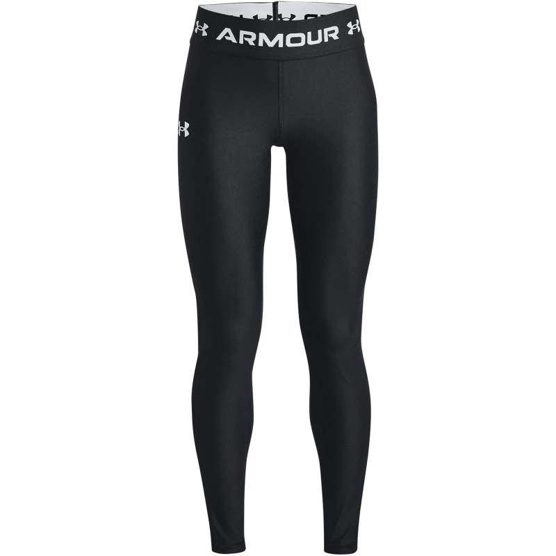 Image of Under Armour Legging Long Sleeve Performance T-Shirts 7-8 (S) Black 68983903175