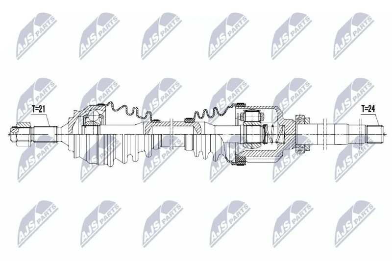 Image of NTY Drive shaft NTY NPW-CT-057