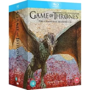 image of Game of Thrones: The Complete Seasons 1-6 Bluray