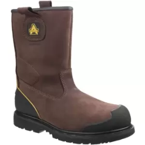 Image of Amblers Safety FS223C Safety Rigger Boot / Mens Boots (11 UK) (Brown) - Brown
