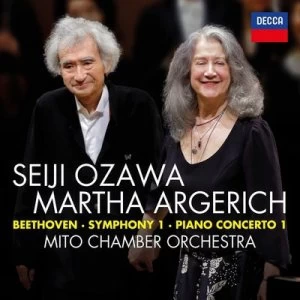 image of Beethoven Symphony 1/Piano Concerto 1 Live in Ibaraki 2017 by Ludwig van Beethoven CD Album