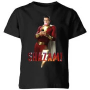 image of Shazam Bubble Gum Kids T-Shirt - Black - 11-12 Years