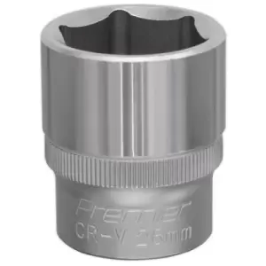 image of Sealey S1226 WallDrive Socket 26mm 1/2"Sq Drive