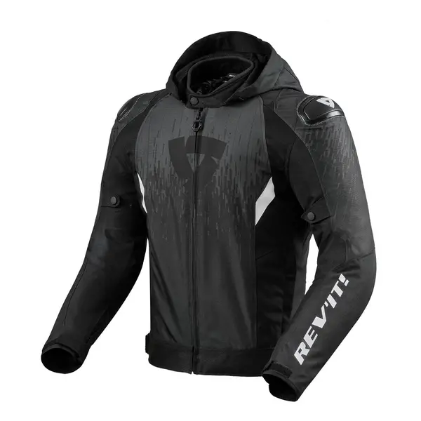 Image of REV'IT! Quantum 2 H2O Jacket Black Anthracite Size M