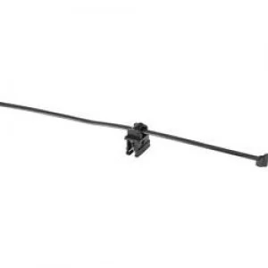 Image of Cable tie 200 mm Black Cross bundling HellermannTyton