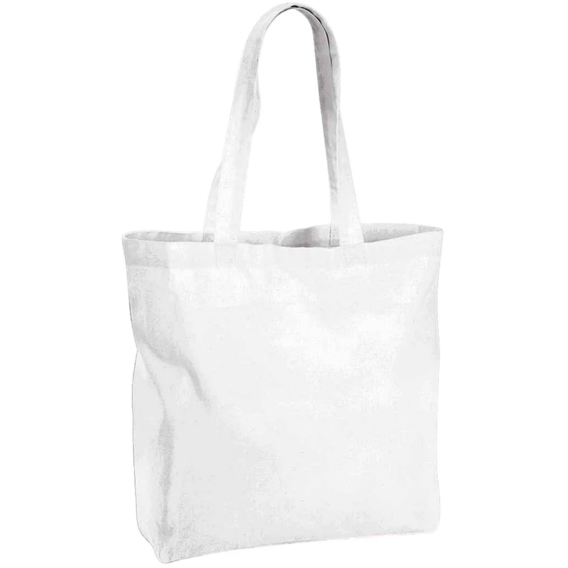 Image of Westford Mill Womens Bag For Life Maxi Tote Bag in White White Female One Size