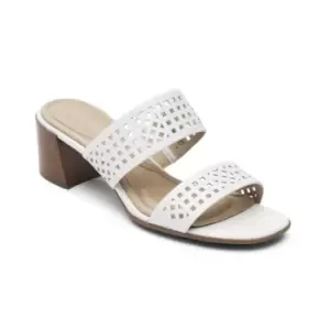 image of Rockport Tm Alaina 2 PC Mule Bright White - White