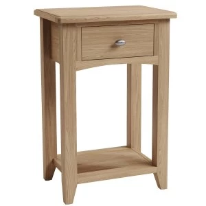 Image of Golston Light Oak Telephone Table