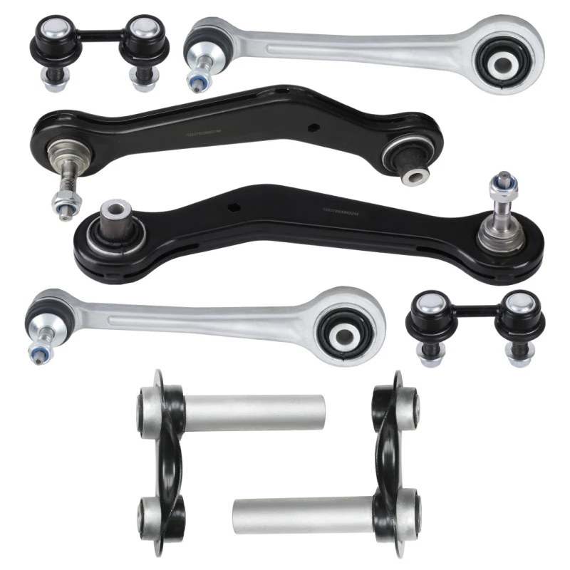 Image of RIDEX 2905L0041 Link Set, wheel suspension Rear Axle Steel Link Set,wheel suspension (2905)