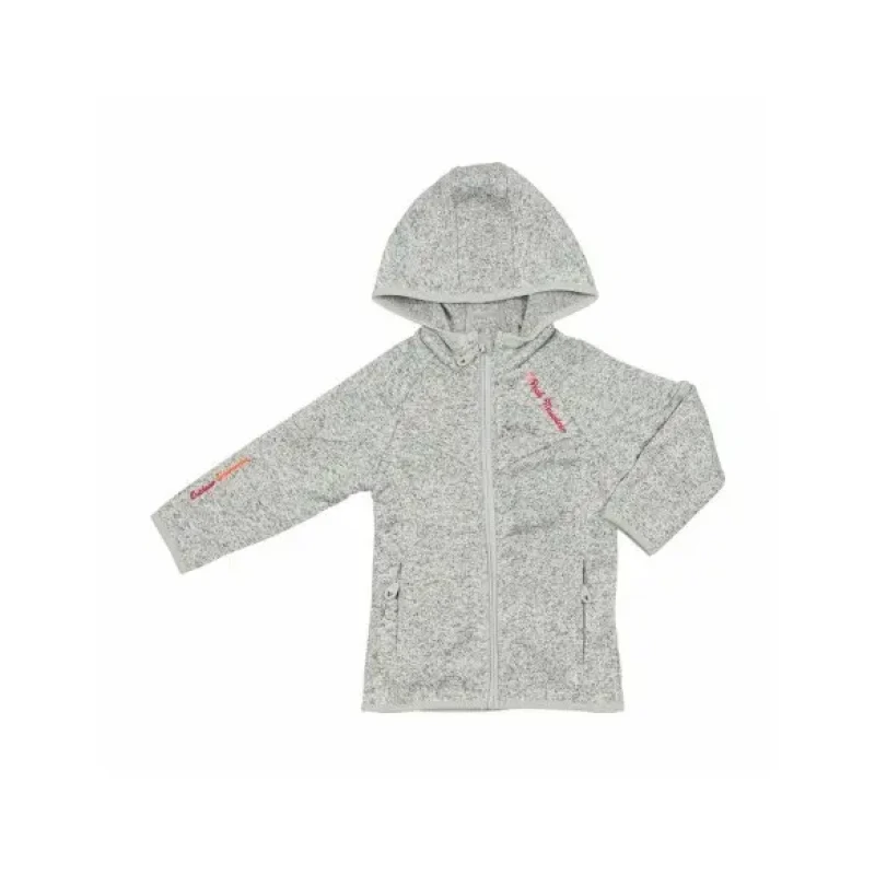 Image of Peak Mountain Girl's fleece sweatshirt Peak Mountain Fatora Gris Female 8 ans FATORA/WZ/1-GRIS