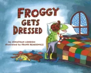 Image of froggy gets dressed